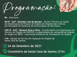 Santa Casa de Santos promove evento para qualificação em captação e doação de órgãos